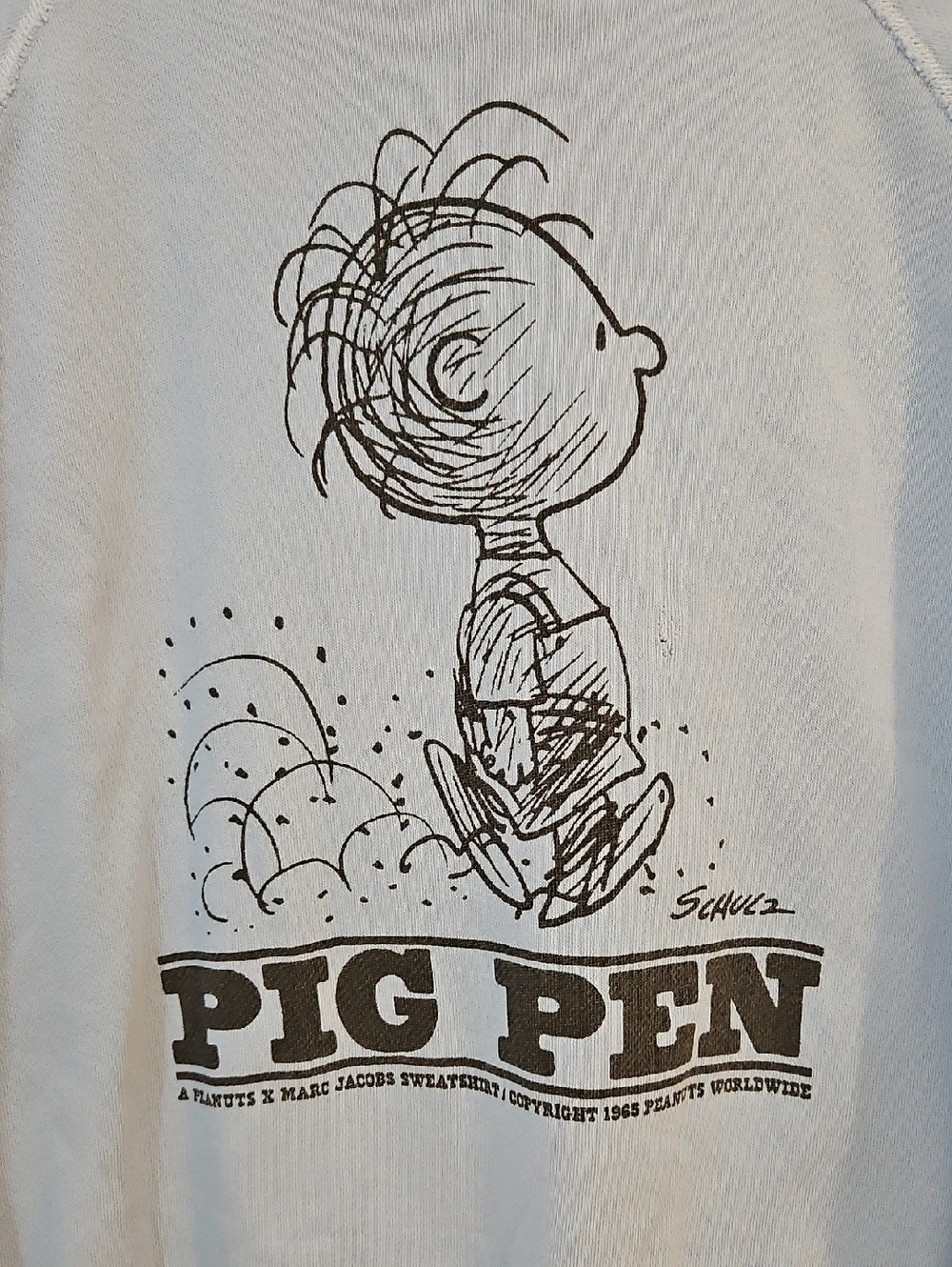 Marc Jacobs X  Peanuts Pig Pen Graphic Sweatshirt - Picture 2 of 16